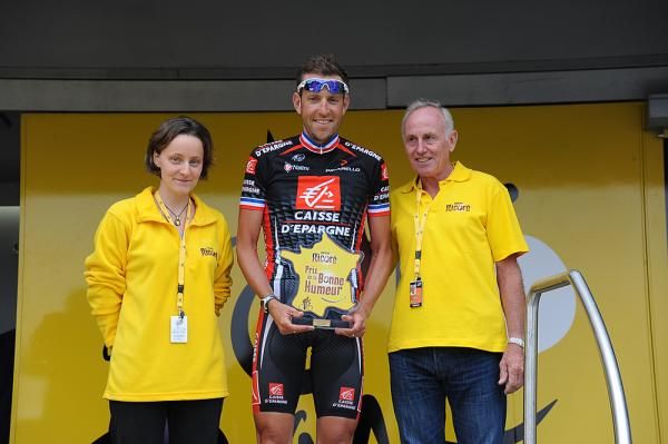 Christoph Moreau (Caisse d'Epargne) gets the nice guy award.