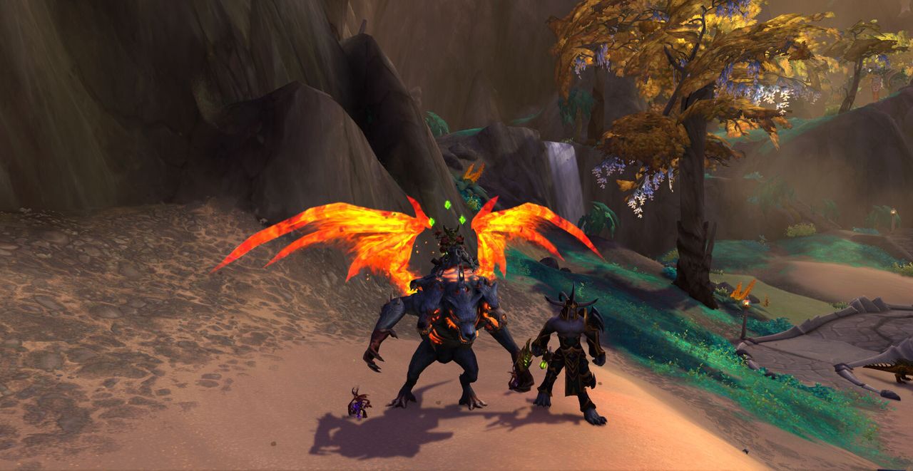 World of Warcraft and Diablo 4 crossover. Amalgam of Rage mount.