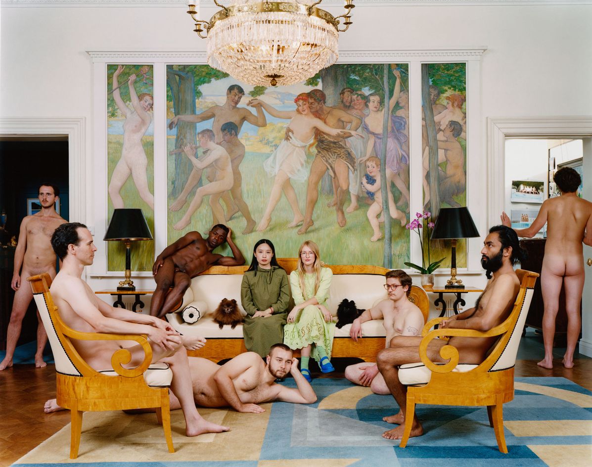 The Feast, Inside, from the series Paintings, Dreams and Love