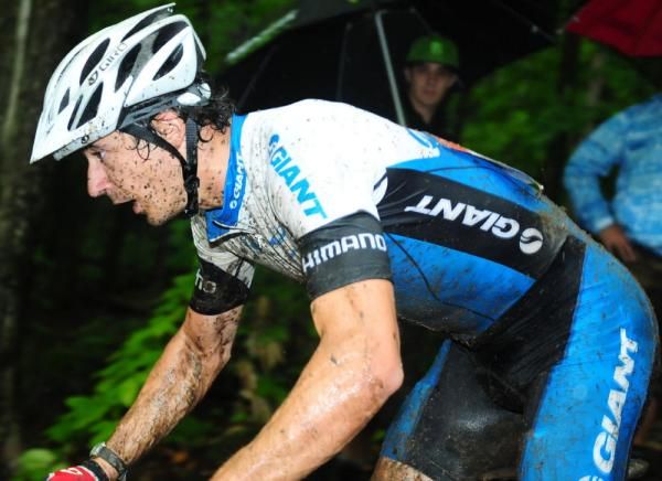 Adam Craig (Giant) moved up steadily the whole race.