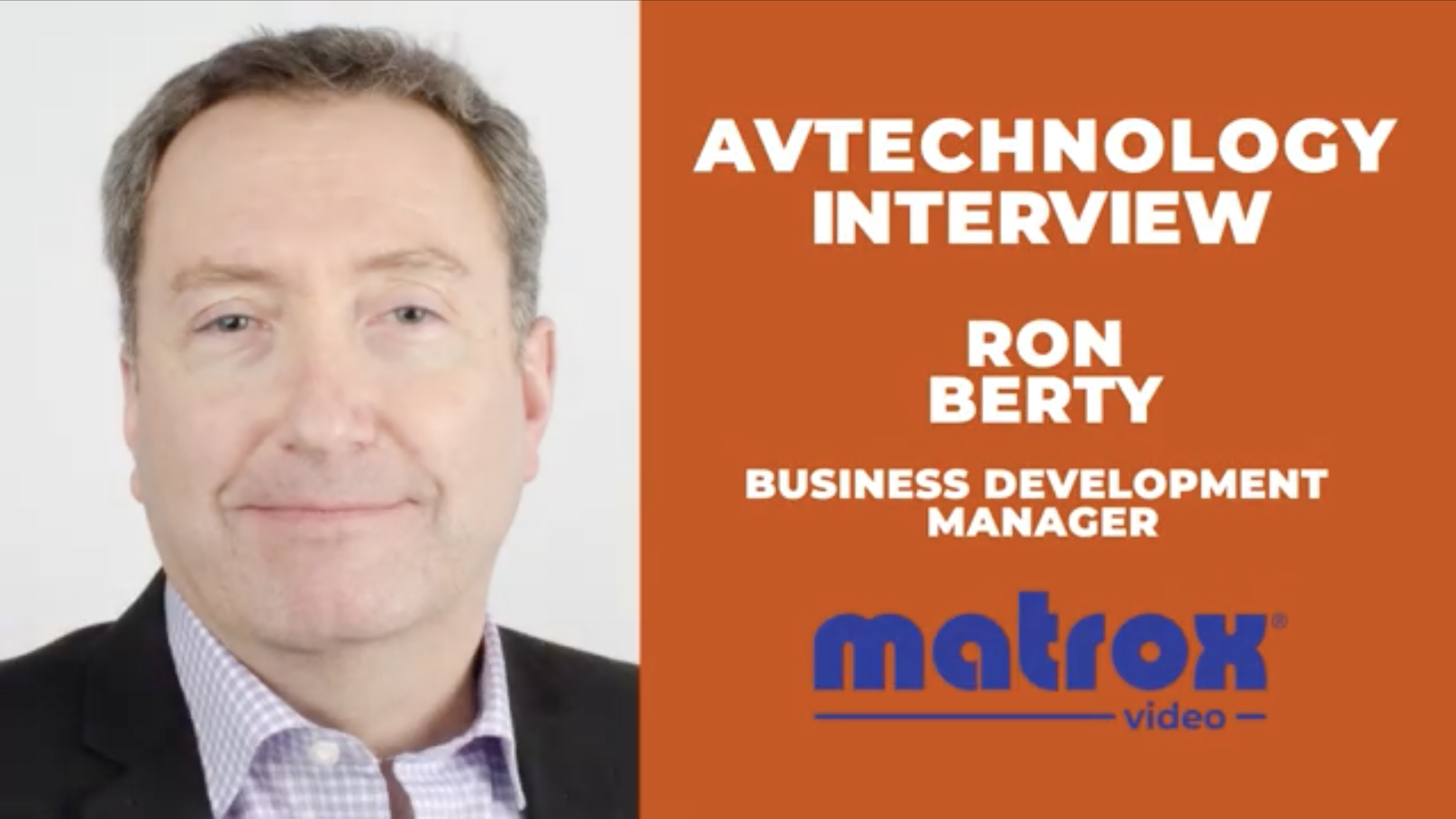 In an exclusive video interview, Ron Berty, business development manager at Matrox Video, unveils a massive announcement of its new Maevex MGX lineup.
