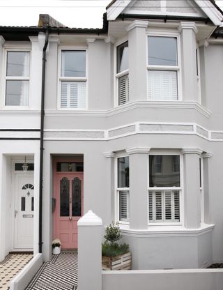 Adding another storey and large kitchen extension doubled the size of Jasmin Robertson’s terraced house, turning it into a modern family home