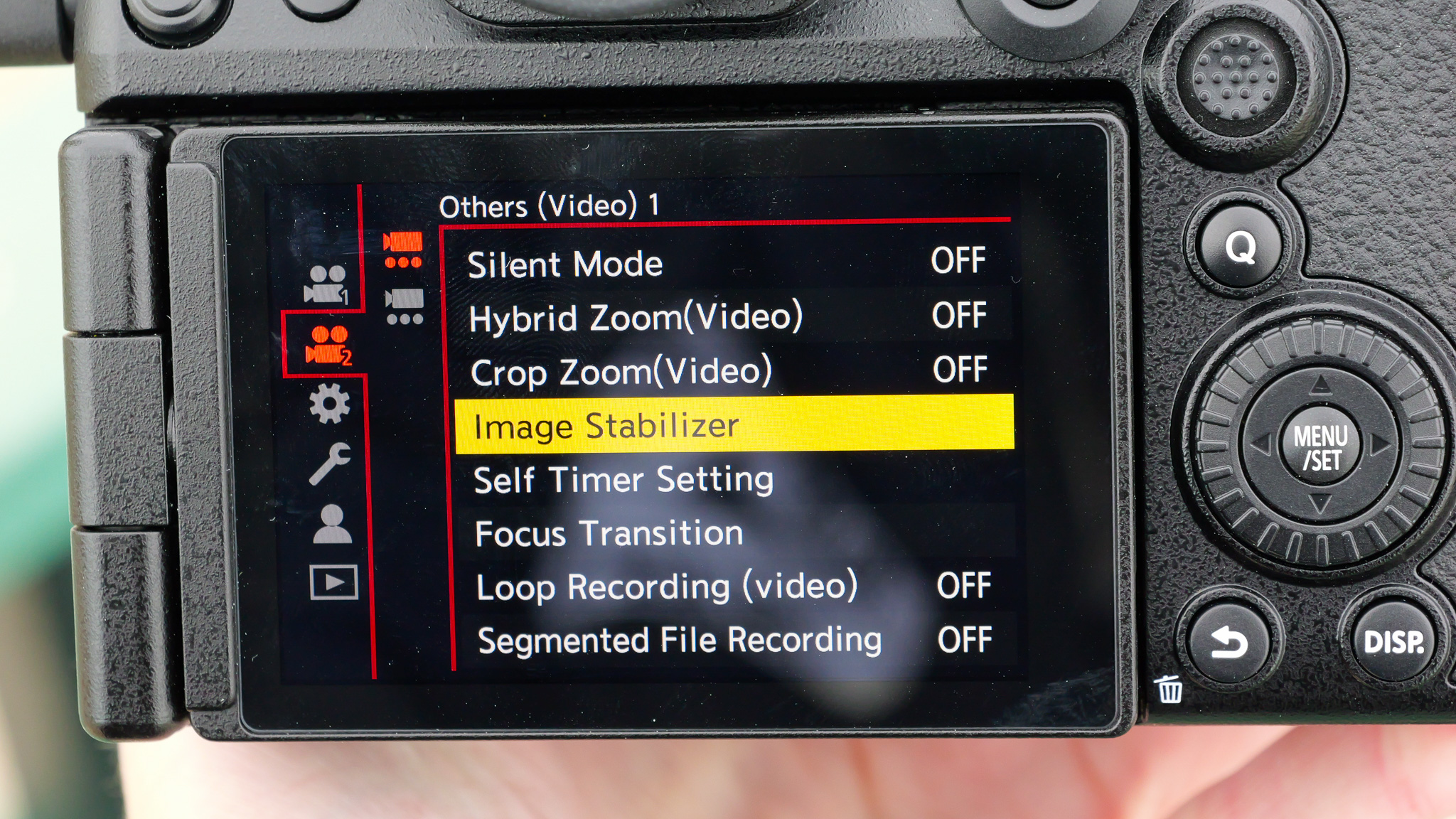 Panasonic Lumix S1R II menu screens