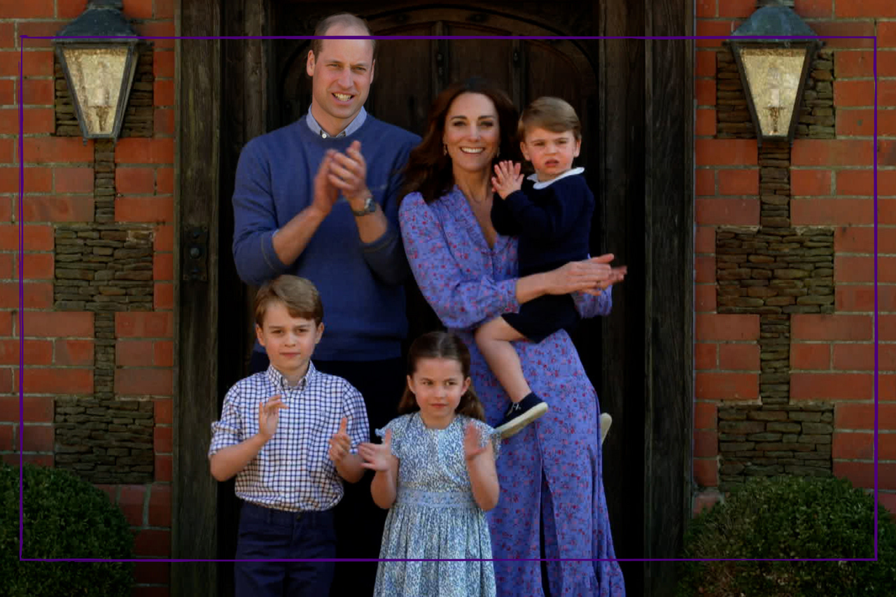 Prince William, Kate Middleton, Prince George, Princess Charlotte, Prince Louis