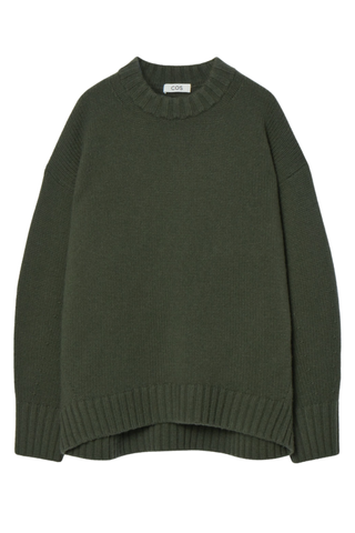 Chunky Pure Cashmere Crew-Neck Jumper