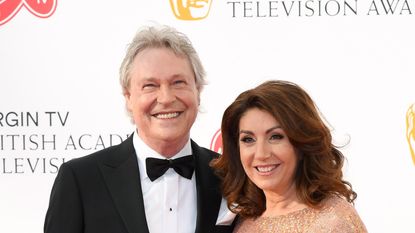 LONDON, ENGLAND - MAY 13: Walter Rothe and Jane McDonald attend the Virgin TV British Academy Television Awards at The Royal Festival Hall on May 13, 2018 in London, England. (Photo by Karwai Tang/WireImage)