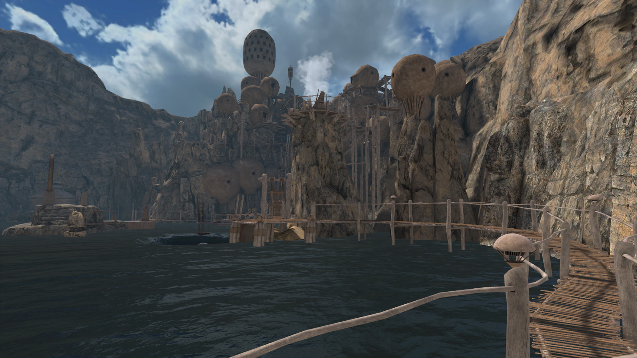 Captures d'écran officielles de Riven pour Meta Quest 3