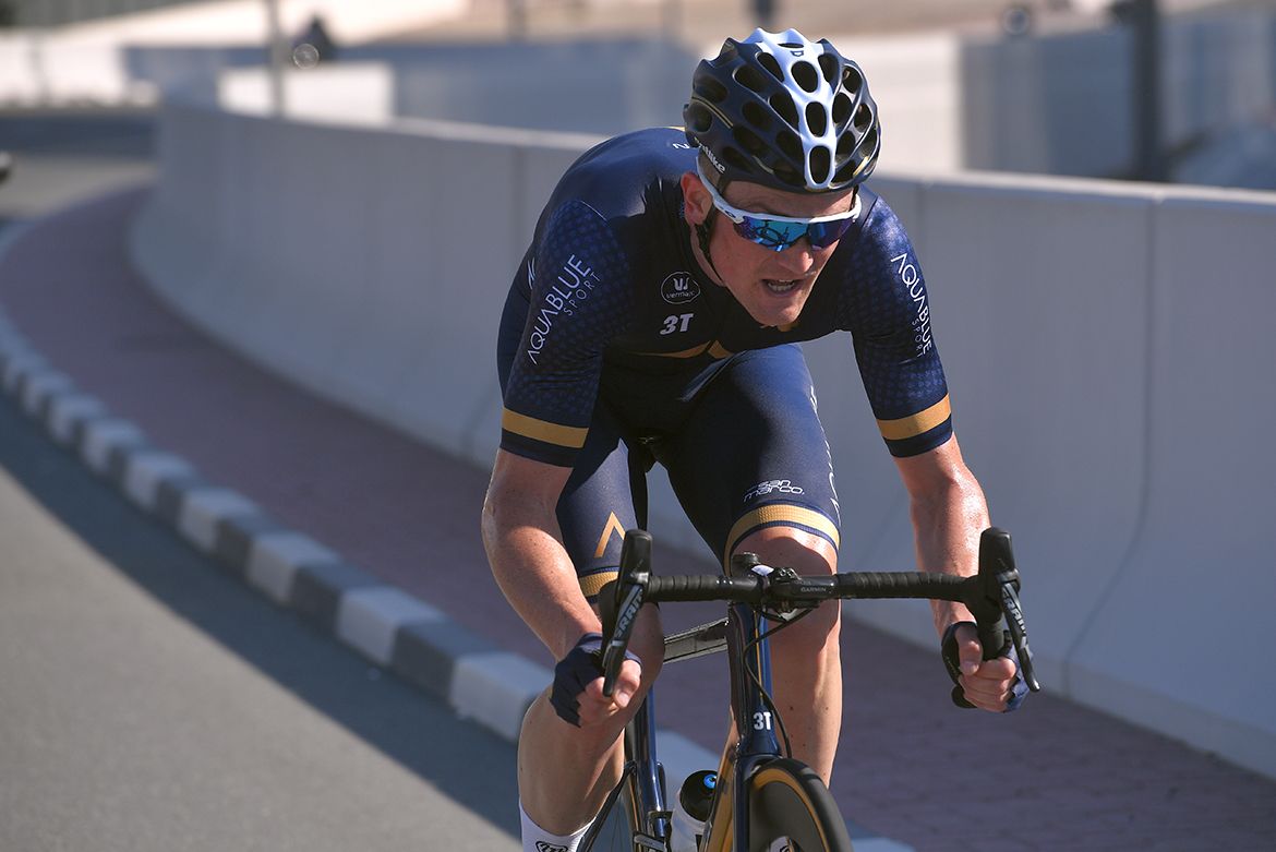 Andy Fenn is the last man standing from the breakaway