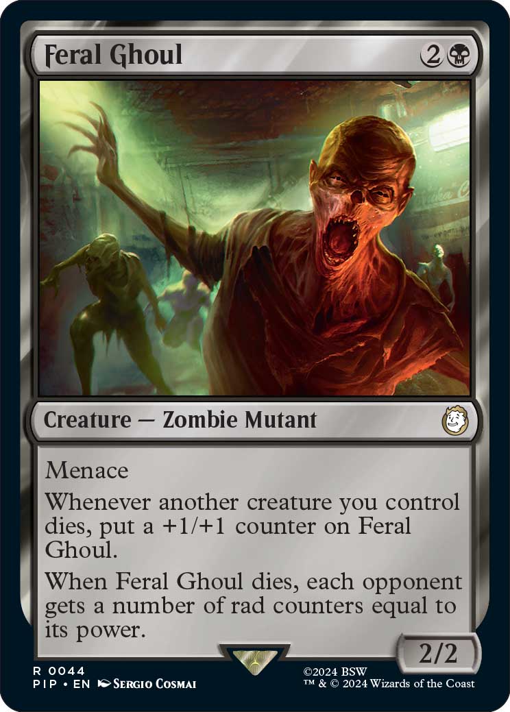 Magic: The Gathering Fallout crossover card preview