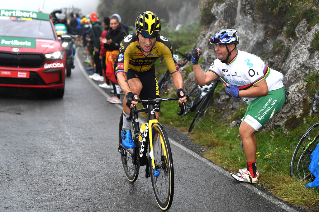 Vuelta a España 2021: Primoz Roglič en route to victory and the overall lead at at the Lagos de Covadonga