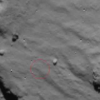 Philae Touchdown Site Before