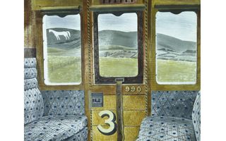 Train Landscape by Eric RavilliousAberdeen Art Gallery and Museums Collection