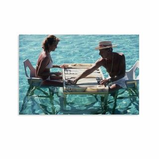 Iiyhihg Posters for Room Aesthetic Slim Aarons Photographic Art Poster (9) Canvas Painting Posters and Prints Wall Art for Living Room Bedroom Decor 36x24inch(90x60cm)