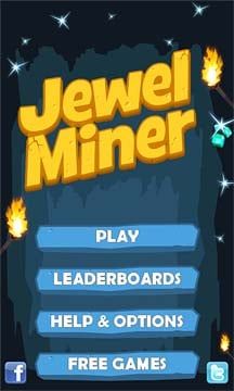 Jewel Miner Menu
