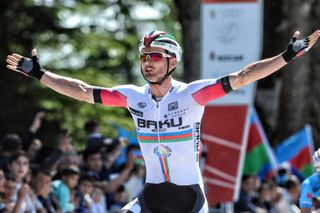 Maksym Averin (Synergy Baku) wins stage 2 at the Tour d'Azerbaidjan