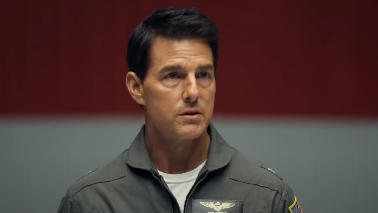 Tom Cruises Maverick in Top Gun: Maverick