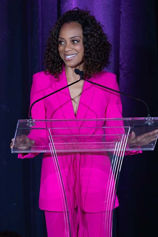 Entertainment Tonight&rsquo;s Nischelle Turner hosted the LEA Awards ceremony.