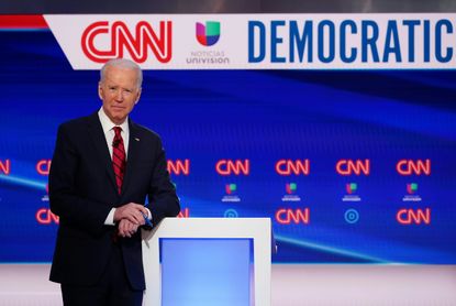 Joe Biden at a debate