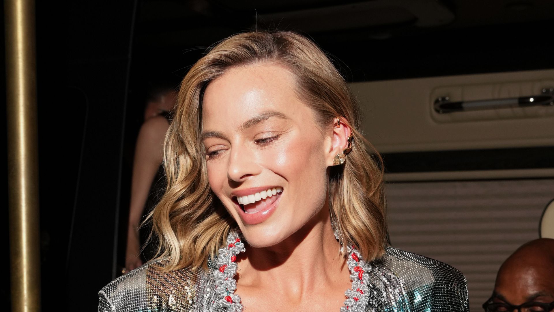 Margot Robbie attends the Saint Laurent Met Gala after party on May 04, 2026 in New York City
