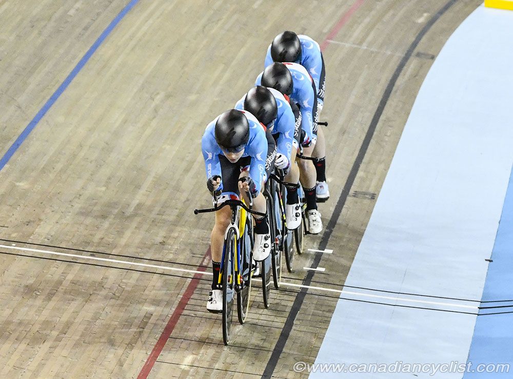 Women Team Pursuit Qualifying - Canada