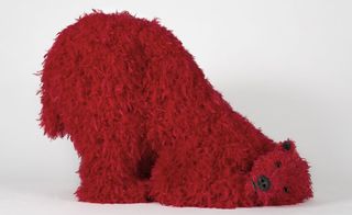 Art Hag - Paola Pivi red coloured bear