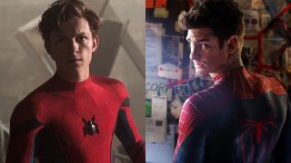 Tom Holland and Andrew Garfield's versions of Spider-Man