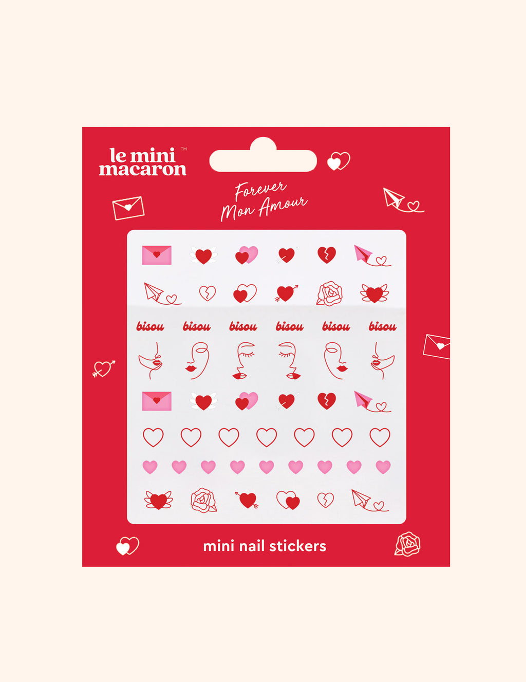 Forever Mon Amour - Mini Nail Stickers