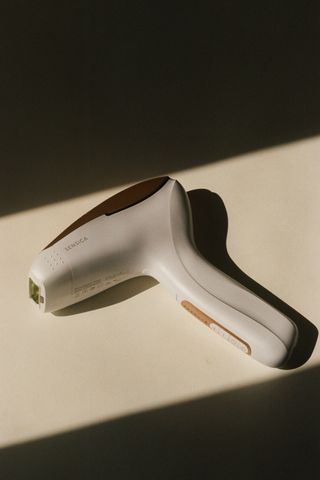 Sensica SensiLight Pro Bronze, shot in Brooklyn, New York by Marie Claire photographer Lea Banchereau, one of the best laser hair removal devices