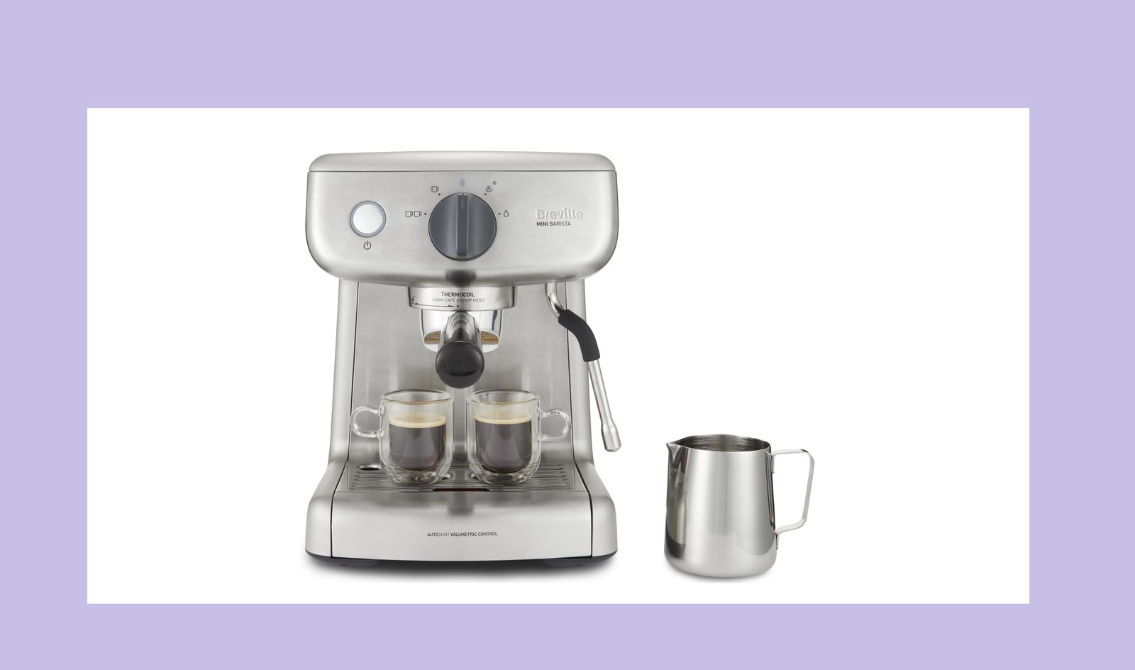 Breville Mini Barista espresso coffee machine review Real Homes