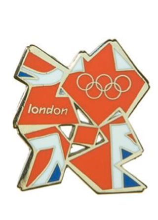 London 2012 Olympic Games Union Jack logo badge, £6