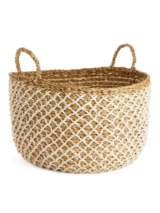 Large Storage Basket - Beige/off White - Arket Gb