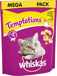 Whiskas Temptations
RRP: £13.16 | Now: £8.78 | Save: £4.38 (33%)