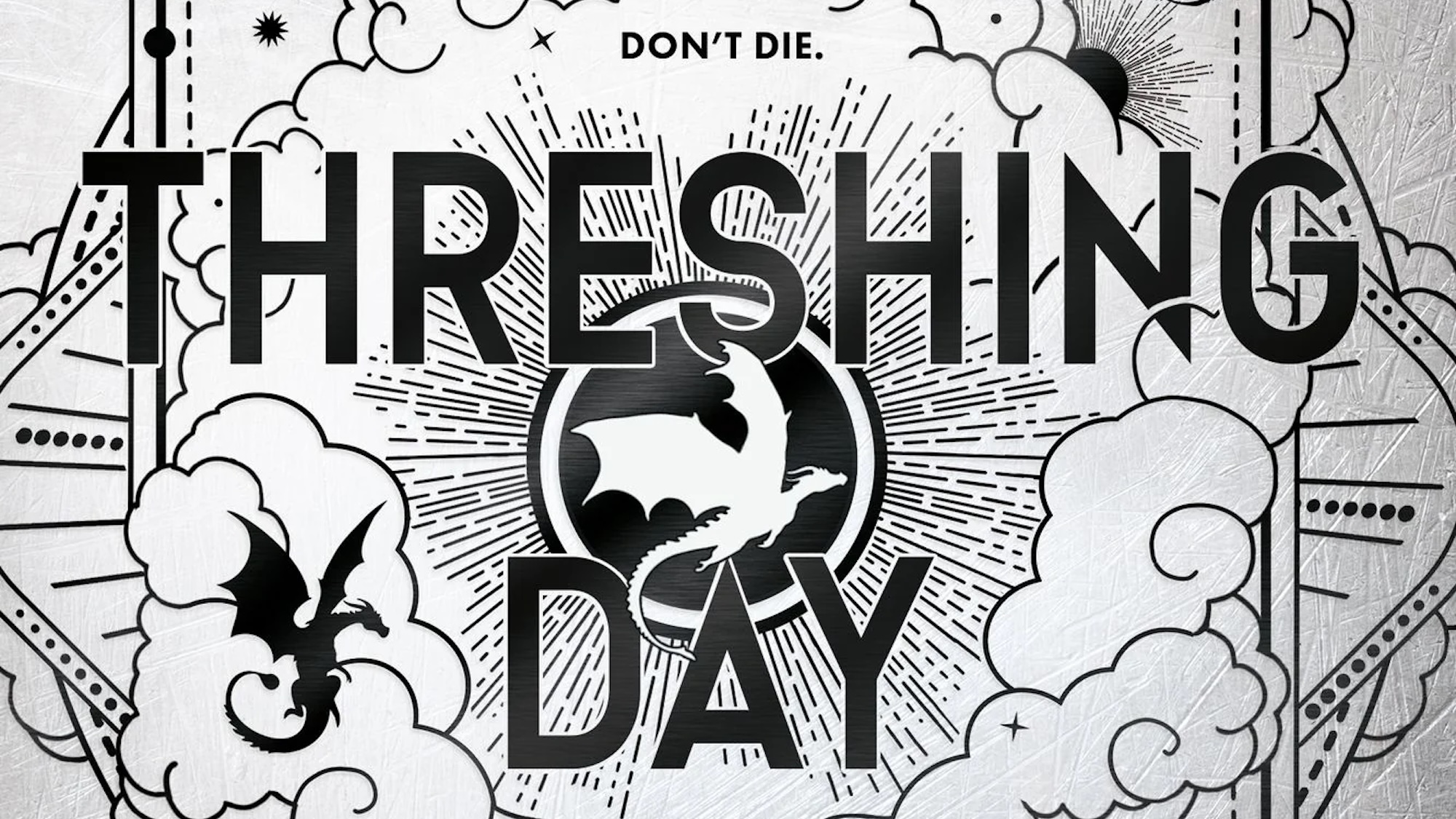 Cropped cover of Threshing Day by Rebecca Yarros