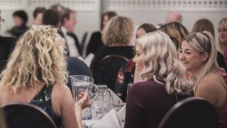 Female PGA pros at the Women in Golf awards