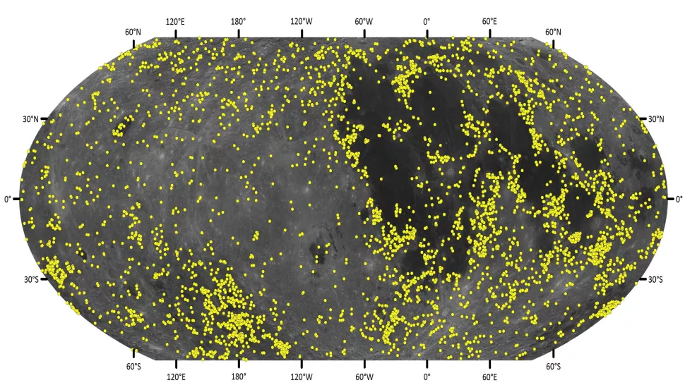 New craters found from the Imbrian System, 3.85 - 3.2 billion years old