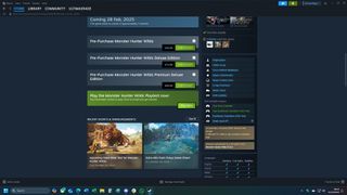 Access to the Monster Hunter Wilds Beta on Steam