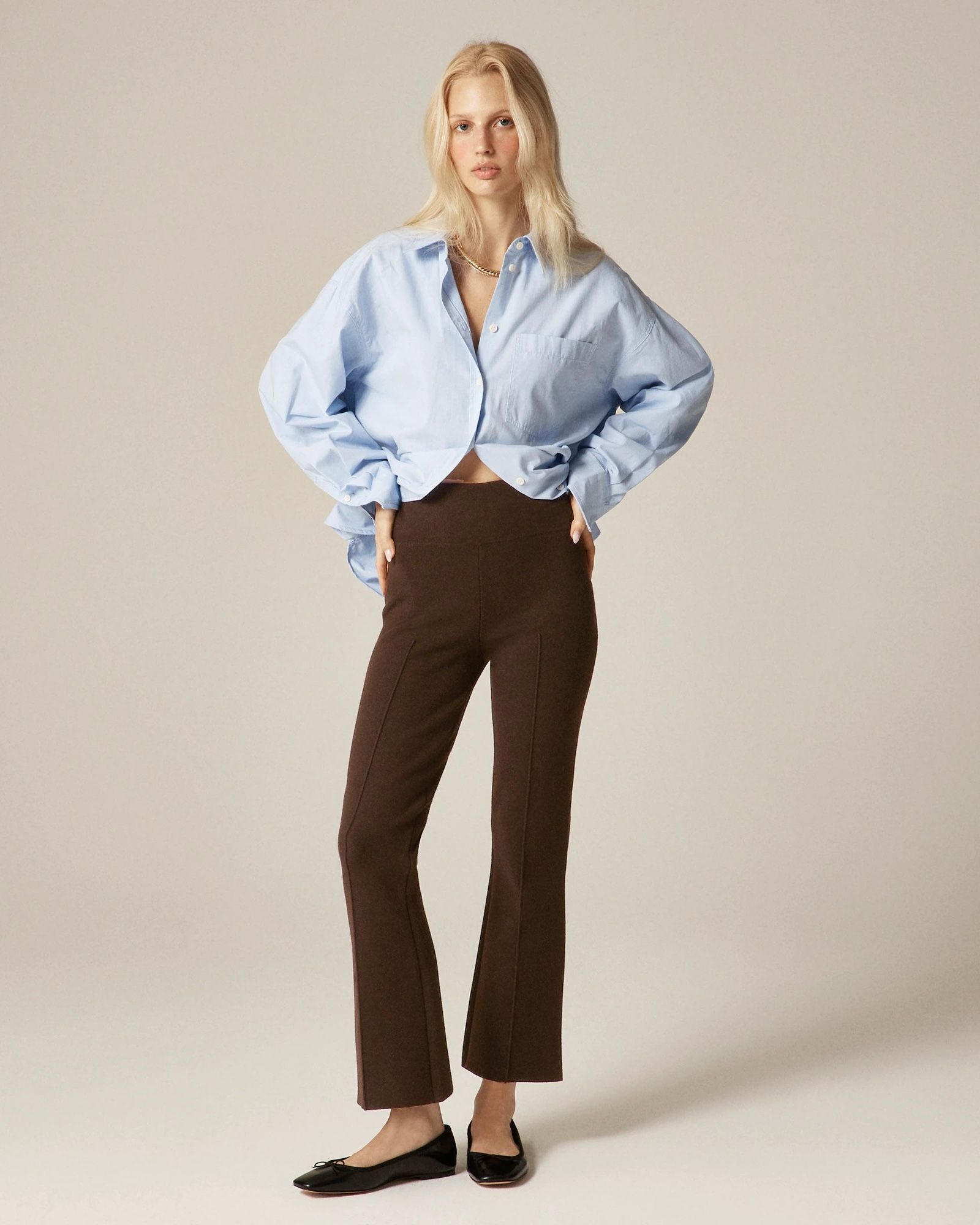 J.Crew, New Delaney Kickout Sweater Pant