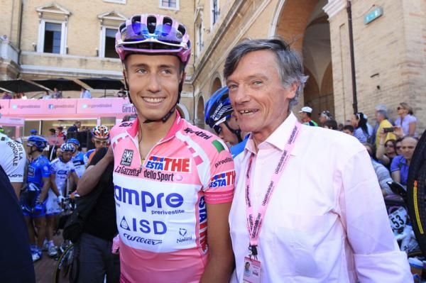 Adriano Malori (Lampre - ISD) at the start of stage 7 of the Giro d'Italia