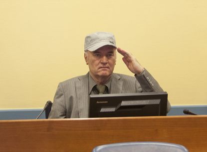 Ratko Mladic at the Hague