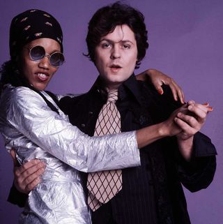 Gloria Jones with Marc Bolan