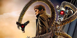 Alfred Molina staring back as Doctor Octopus for Spider-Man 2