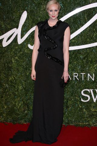 Gwendoline Christie At The British Fashion Awards 2014