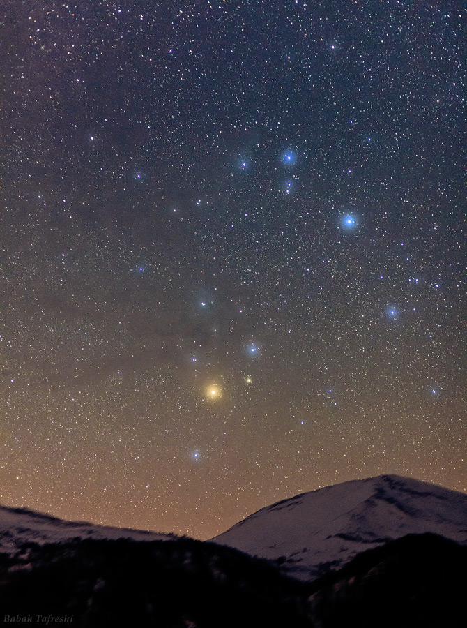 Scorpius Constellation over Austria