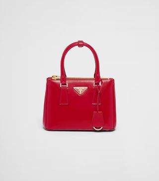 Prada red Galleria bag