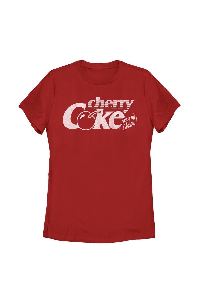 Women's Coca Cola Retro Cherry Coke Logo Graphic T-Shirt