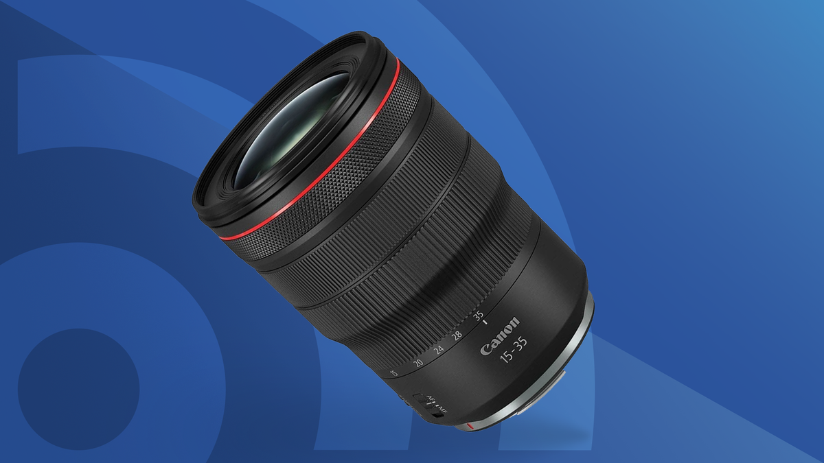 Lead image for TechRadar&#039;s round-up of the best Canon RF lenses, featuring the Canon RF 15-35mm F2.8L IS USM