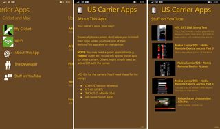 US Carrier Apps review