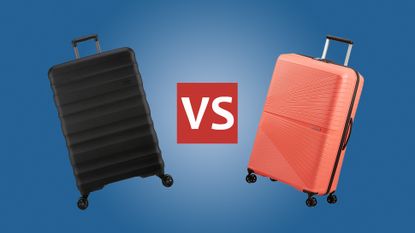 American Tourister Airconic Suitcase vs Antler Clifton Large Suitcase: large luggage goes head-to-head