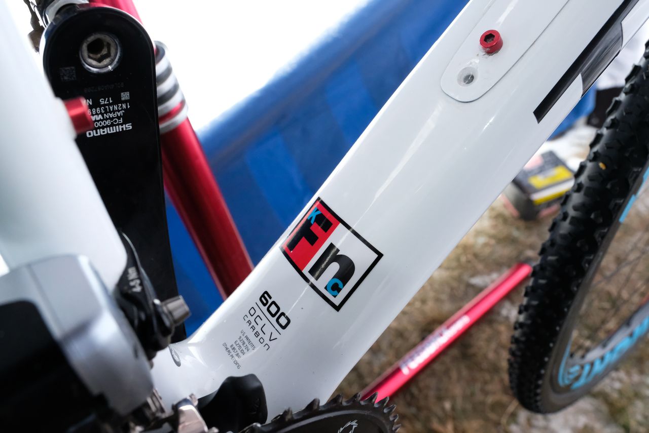 Compton's Trek Boone has some personal touches - her own logo