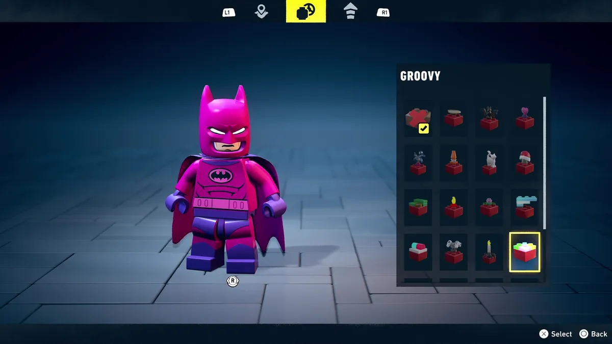  Legacy of the Dark Knight Red Brick outfit